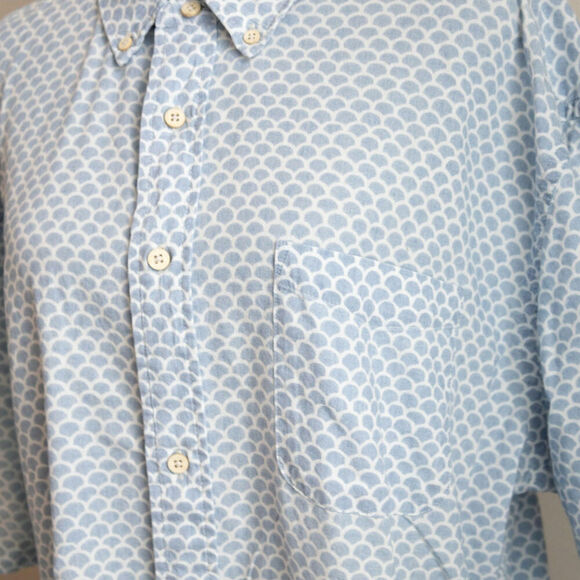 Faherty Brand Men's Size XL Short Sleeve Stretch Playa Shirt - Picture 4 of 8